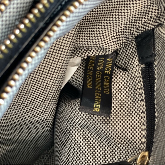 Vince Camuto Black Leather Crossbody Bag - Picture 5 of 15